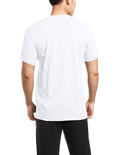 adidas Herren T-shirt Originals Trefoil, White, L, AJ8828 - 