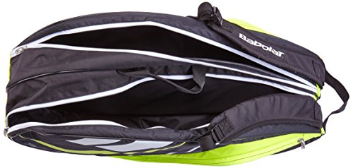 Babolat Schlägertasche Racket Holder Junior Team Line Black Yellow, gelb, 68 x 25 x 32 cm, 54 Liter, 751123-142 - 