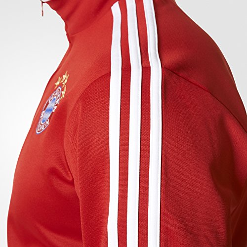 adidas Herren FC Bayern München 3S Trainingsjacke 17/18 fcb true red/white L - 